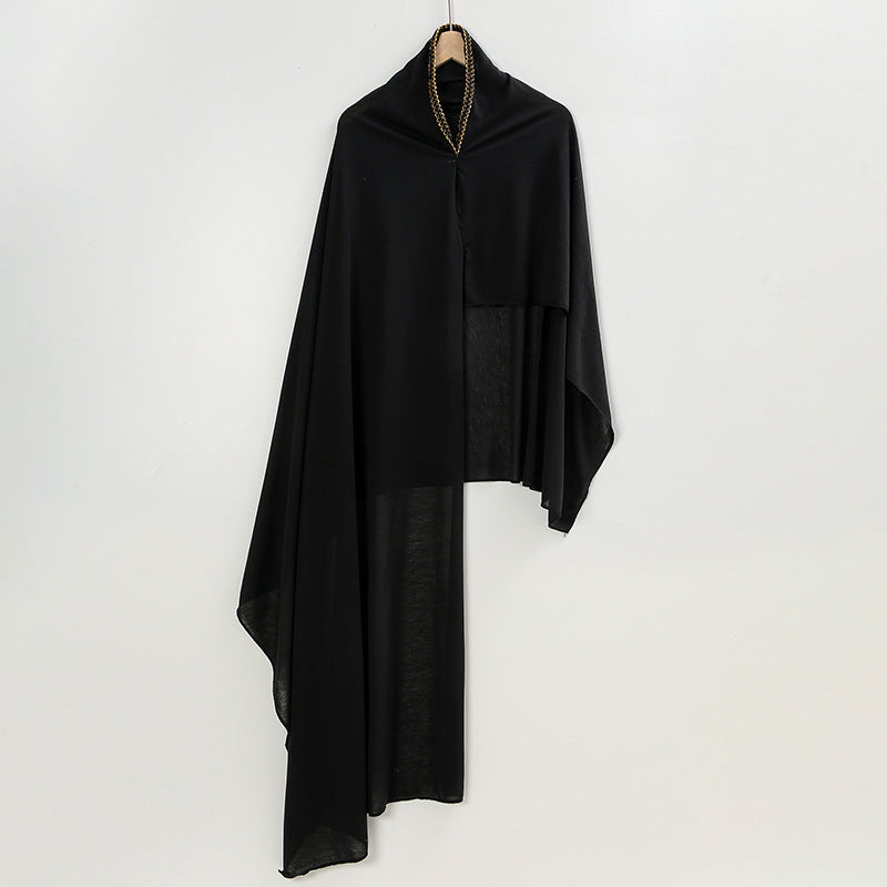 Women's Jersey Toe Cap Scarf Polyester Windproof