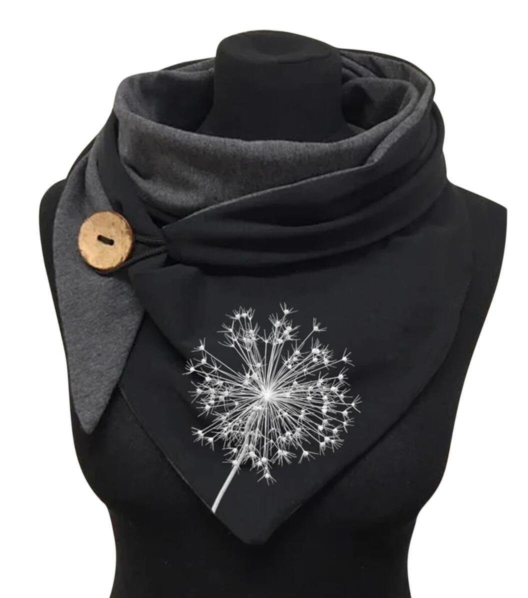 Malaysian Warm Button Turban Scarf