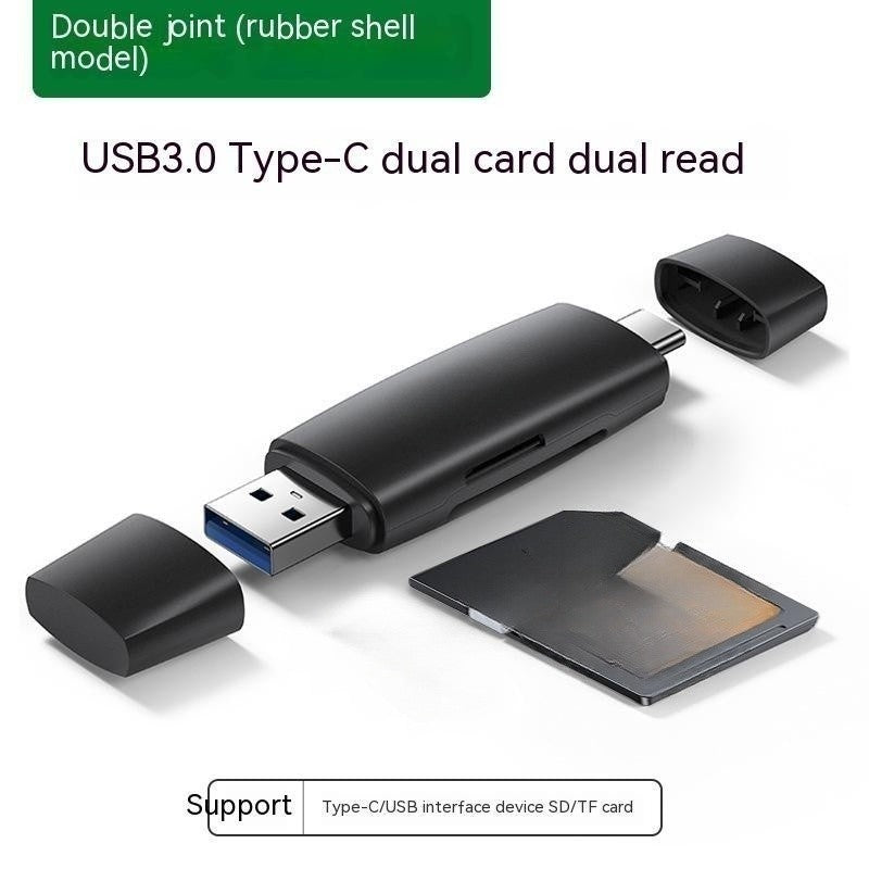 Multi-function In One Large Sd Memory Card Conversion Tf Type-c Computer Card Reader