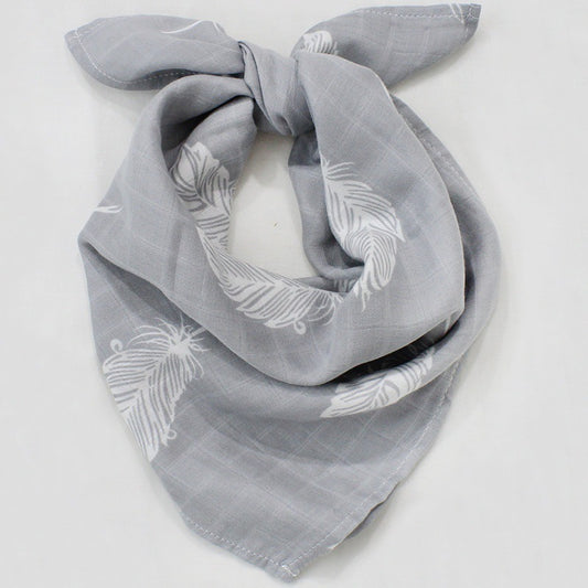 Double Layer Bamboo Cotton Gauze Small Square Towel