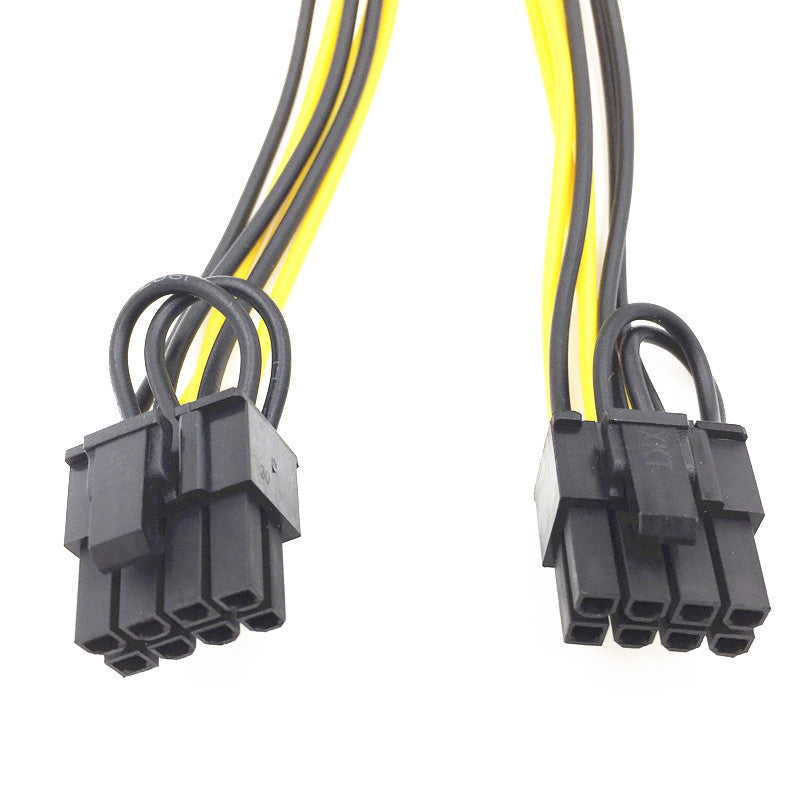 6pin To Dual 8pin Graphics Card Power Supply Line