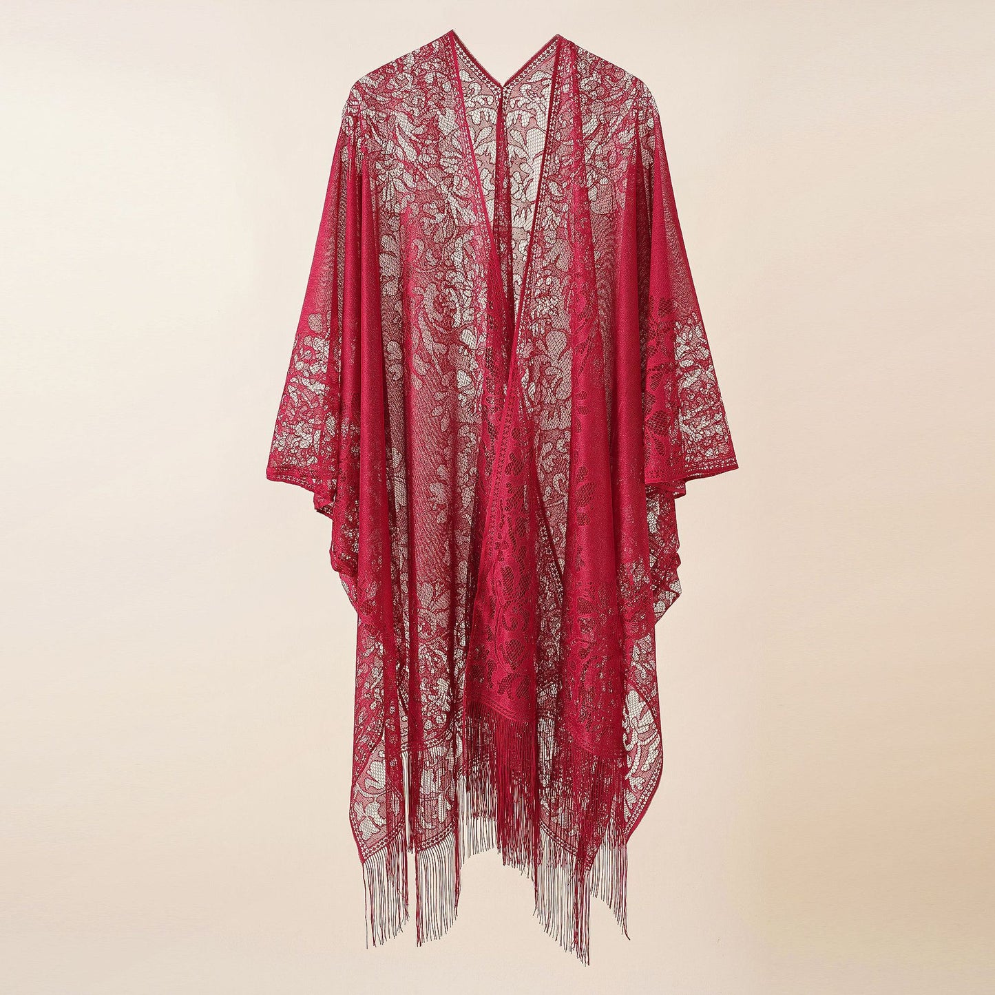 Lace Smock Holiday Beach Cape Sun Protection Clothing