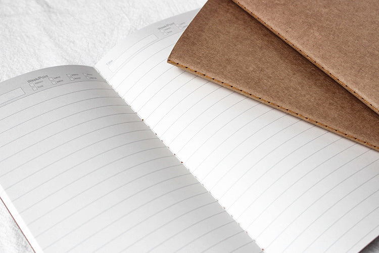 Travel Cowhide Diary Standard Refill Inner Core