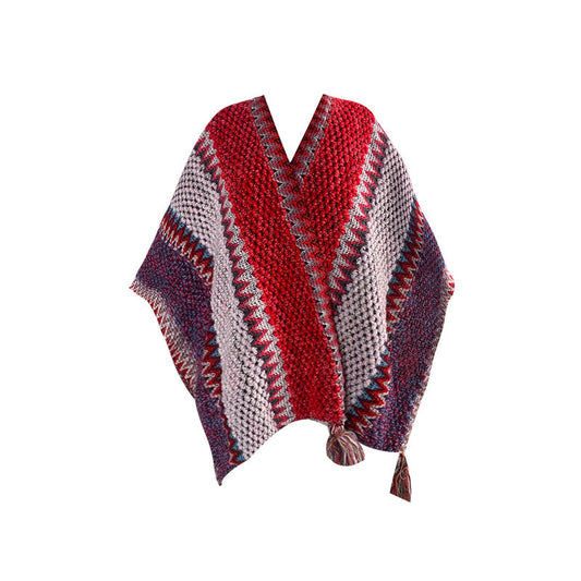 Ethnic Style Shawl Women's Outer Cloak