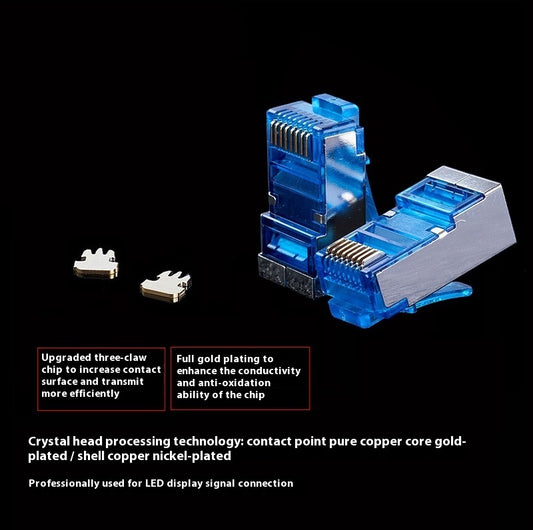 RJ45 Network Docking Converter Cable Extension Connector NE8FF