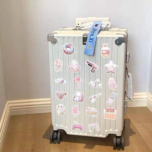 Light Color Stickers Good-looking Realistic 3D Decorative Stickers