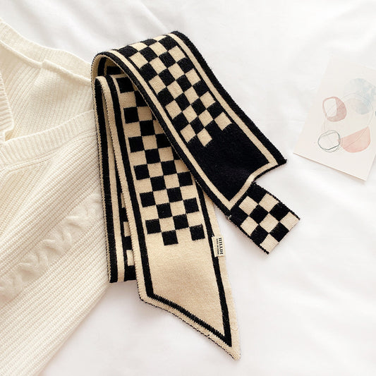 Advanced Sense Of Niche Design Knitted Scarf
