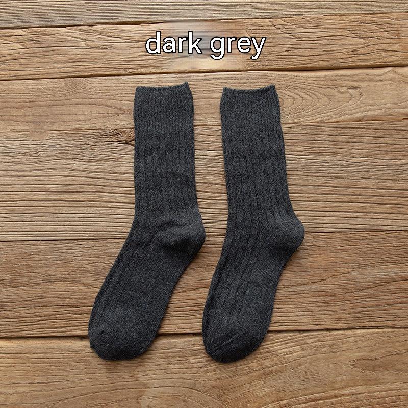Women's Thickened Keep Warm Pure Color Retro Stockings