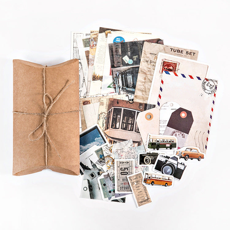 Hand Account Material Set Spree Retro Room Notes
