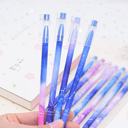 12 constellation boxed quick-drying gel pen