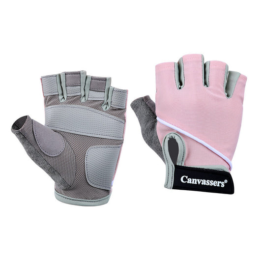 Sports Fitness Non-Slip Half Finger Wrist Guard Male Equipment Training Yoga