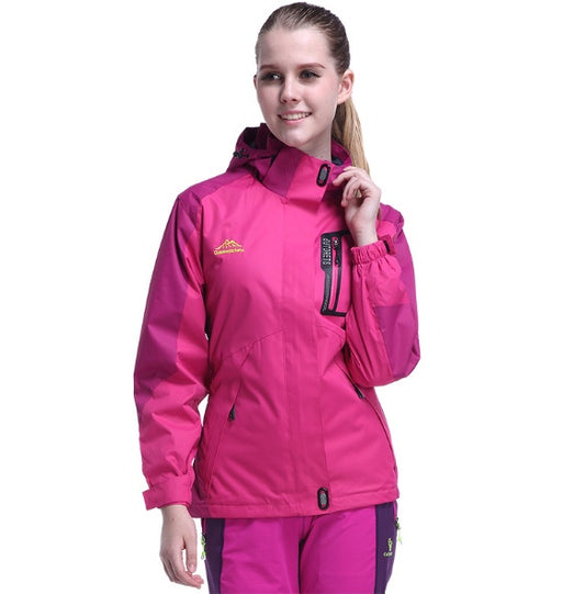 Thin section of the windproof waterproof female models