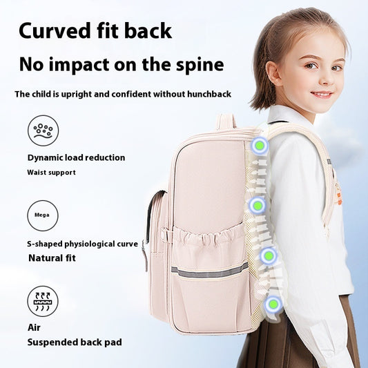 Student Schoolbag Lightweight And Large Capacity Backpack