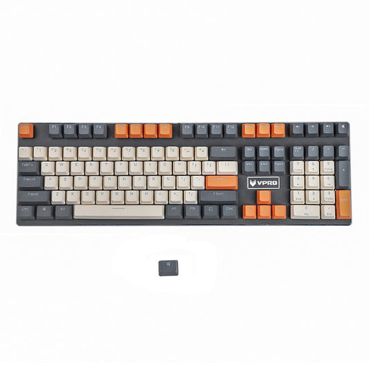 Rainbow Blue Enchantress Big Carbon 109-Key Mechanical KKeyboard Keycap