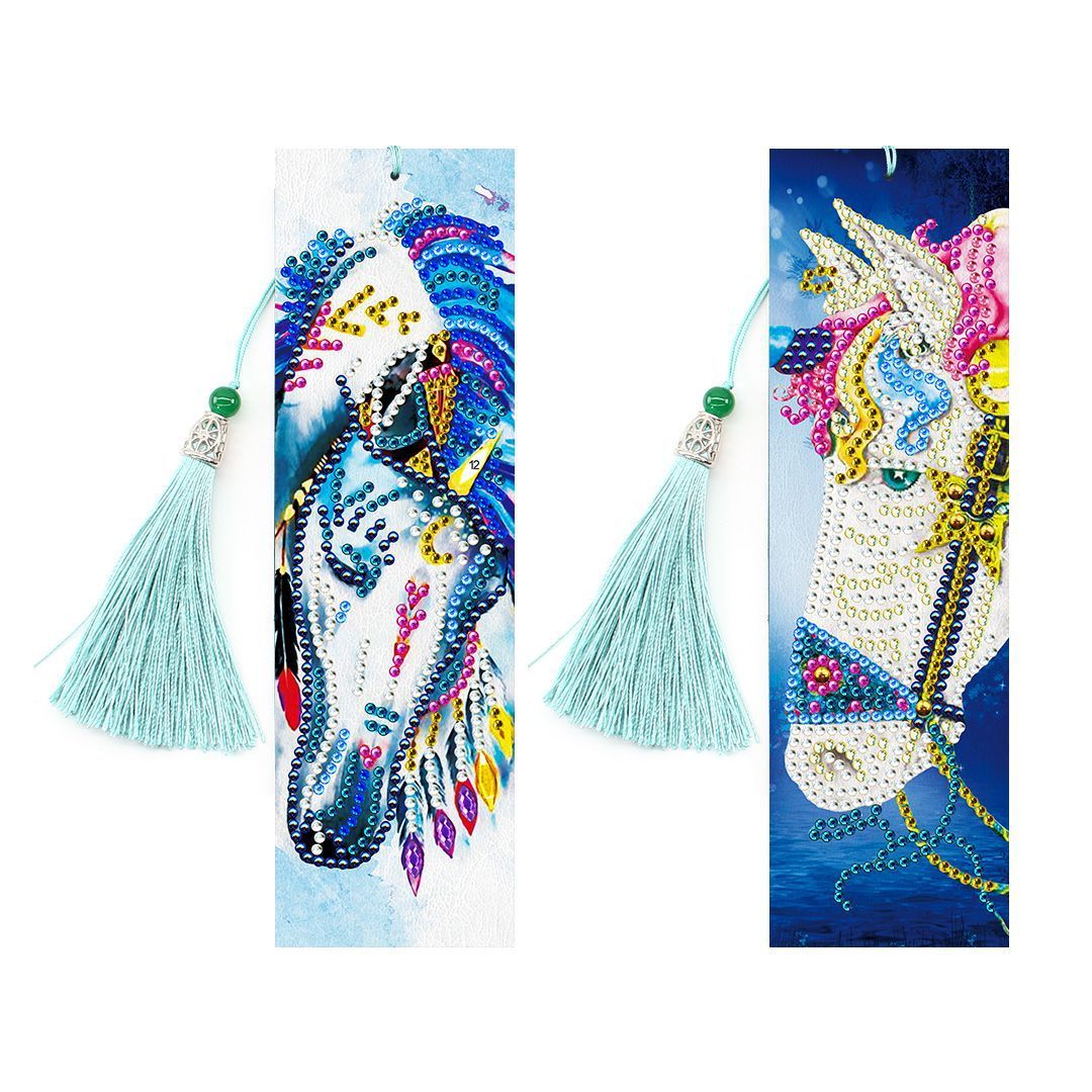 New 5d Bookmark Diamond Painting Diy Bookmark With Pendant