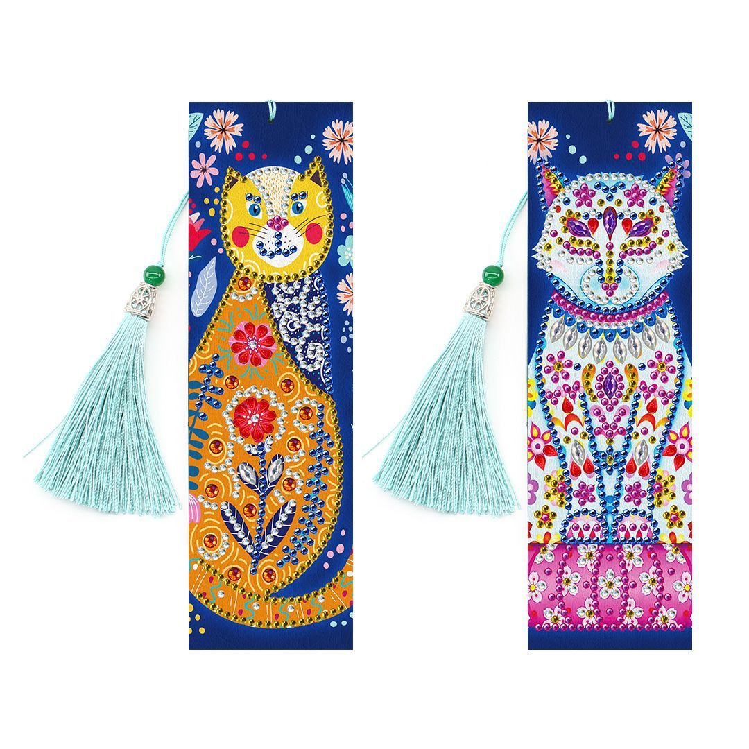 New 5d Bookmark Diamond Painting Diy Bookmark With Pendant