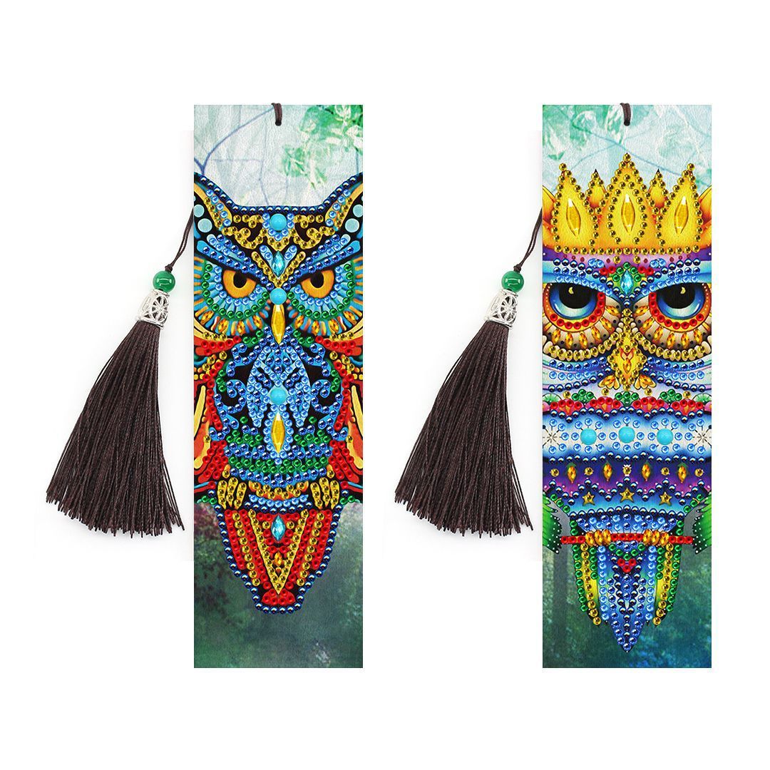 New 5d Bookmark Diamond Painting Diy Bookmark With Pendant