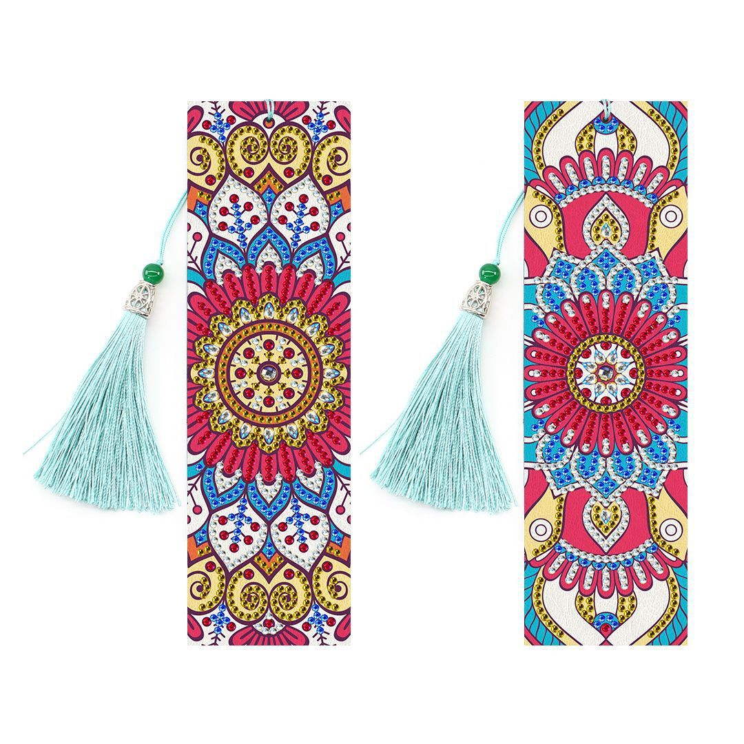 New 5d Bookmark Diamond Painting Diy Bookmark With Pendant