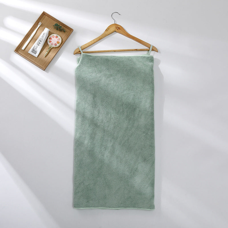 You Can Wear Bath Towels to Absorb Water and Thicken Changeable Bath Towels