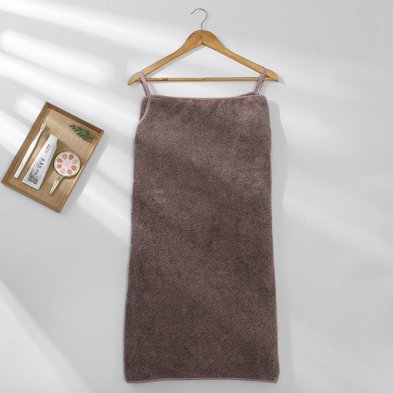 You Can Wear Bath Towels to Absorb Water and Thicken Changeable Bath Towels