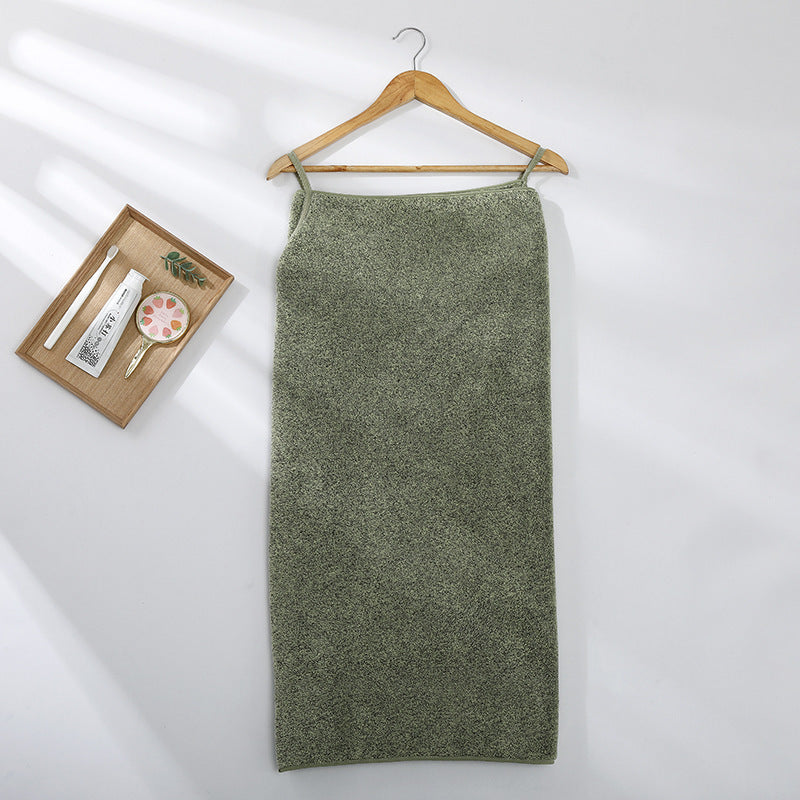You Can Wear Bath Towels to Absorb Water and Thicken Changeable Bath Towels