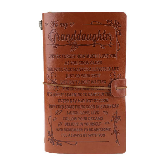 Leather Hand Ledger Business Note Hand Ledger