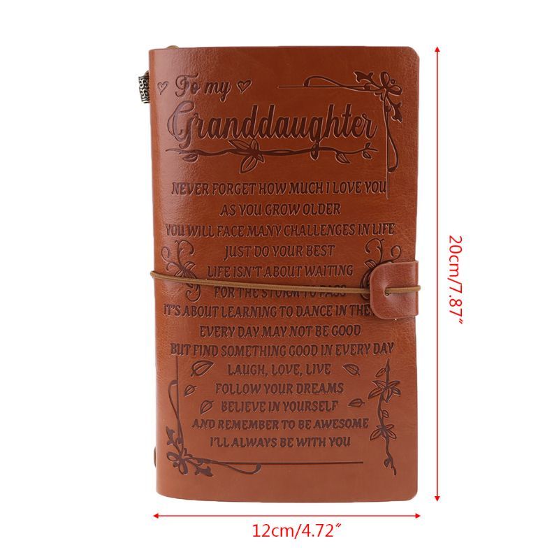 Leather Hand Ledger Business Note Hand Ledger