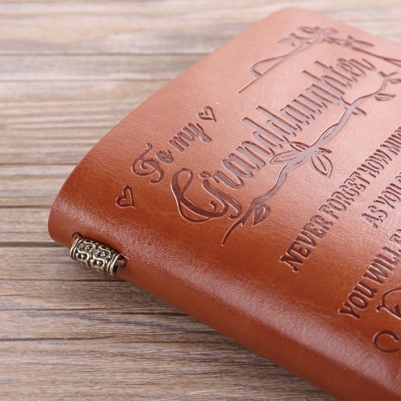 Leather Hand Ledger Business Note Hand Ledger