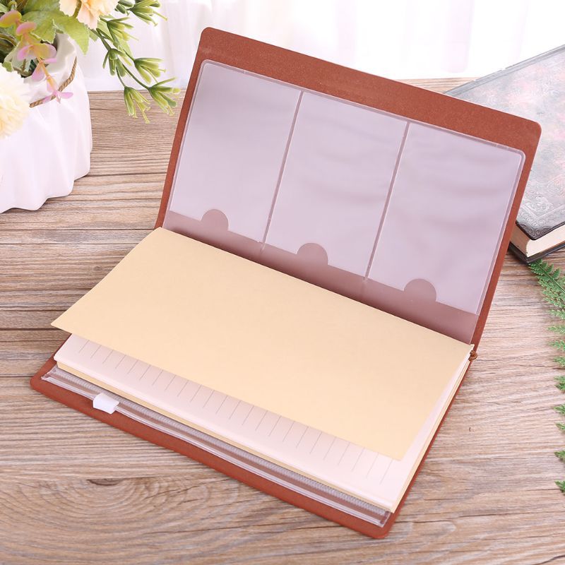 Leather Hand Ledger Business Note Hand Ledger