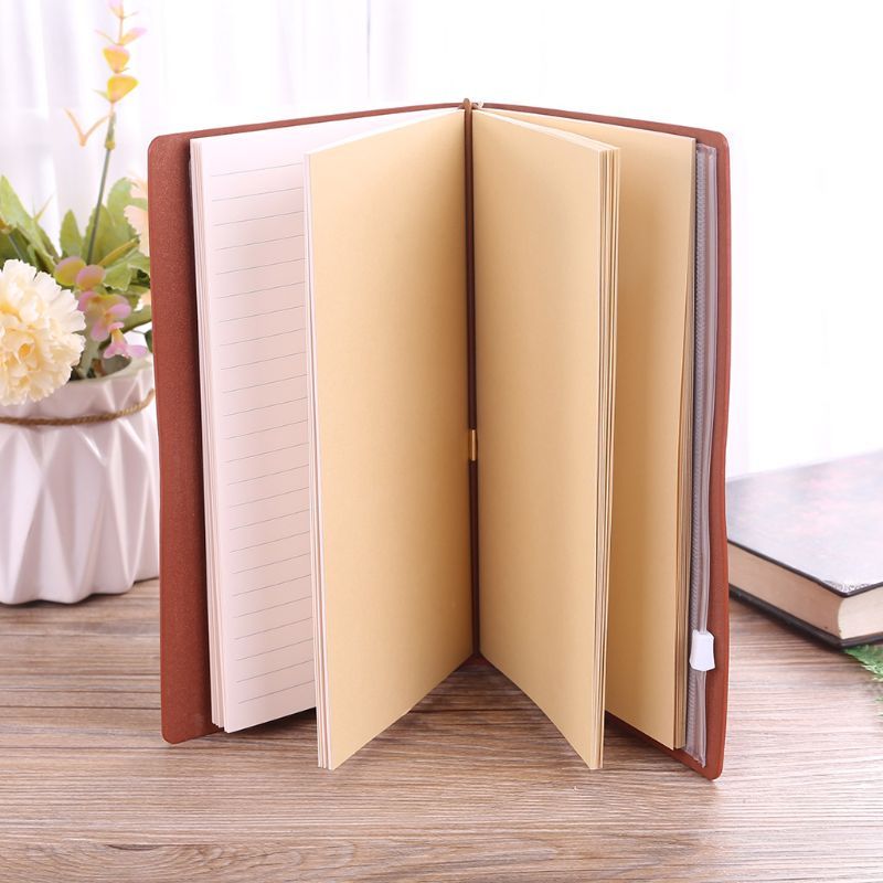 Leather Hand Ledger Business Note Hand Ledger