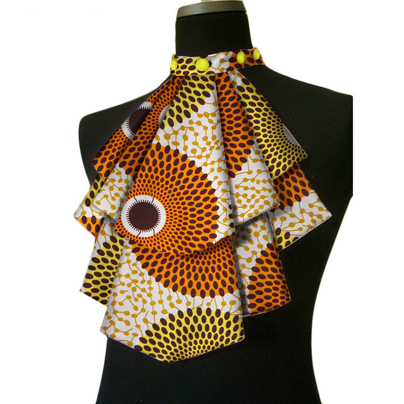 African ethnic style bow tie