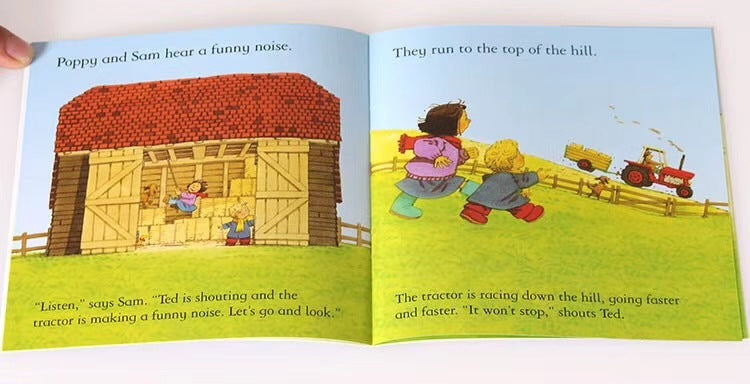 Usborne Children's English Picture Book Farmyard Tales 20 Volumes Free Audio