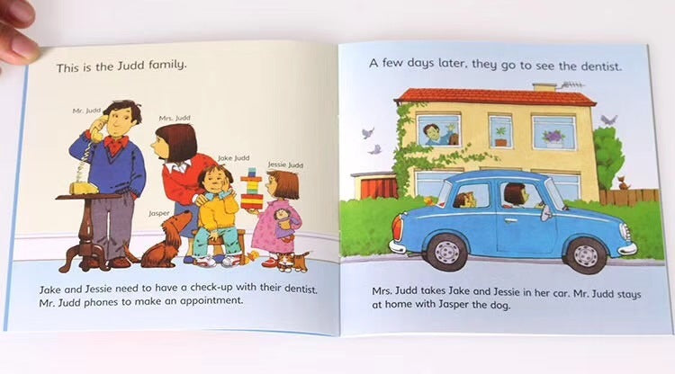 Usborne Children's English Picture Book Farmyard Tales 20 Volumes Free Audio