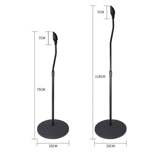 Compatible with Apple, Satellite Bookshelf Surround Sound Shelf Speaker Stand Tripod Hanger Rack