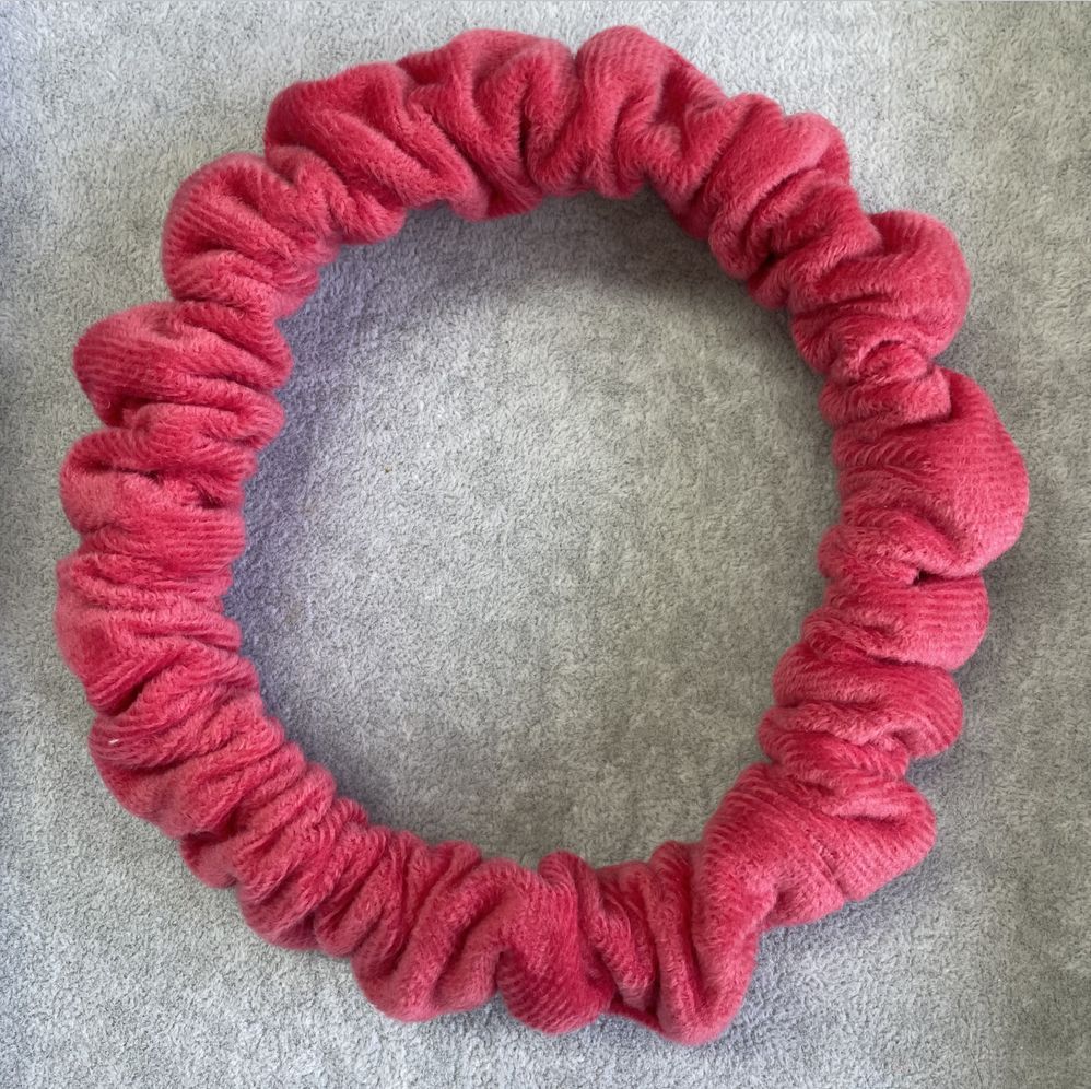 Heatless Curly Hair Stick Flannel Wash Face