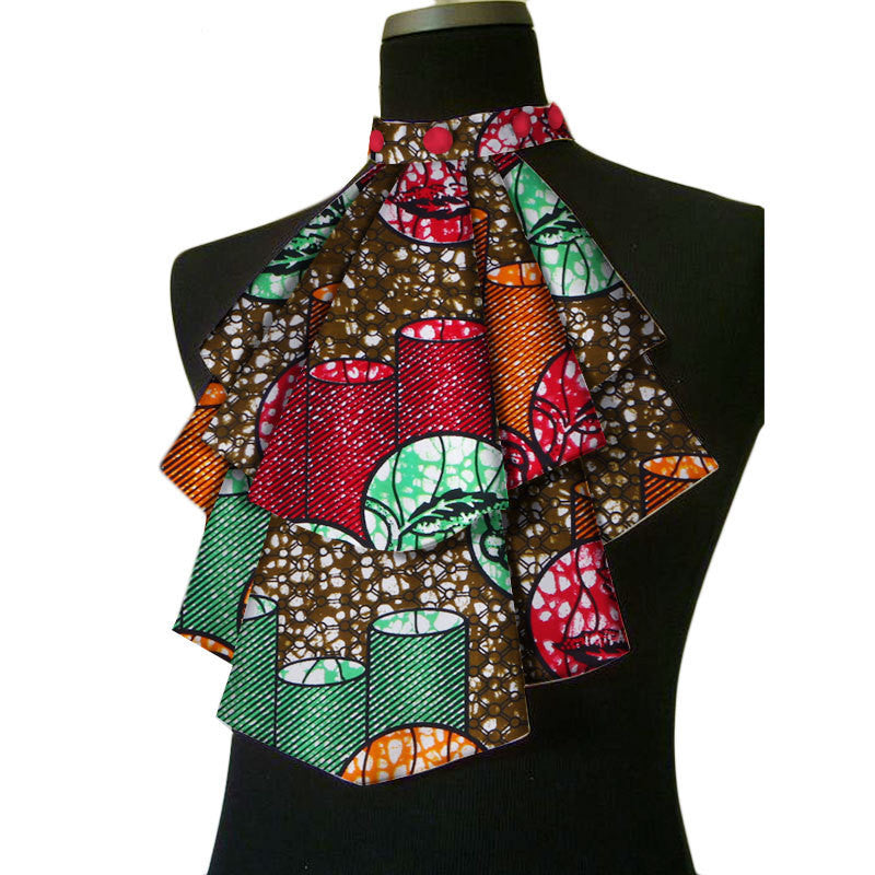 African ethnic style bow tie