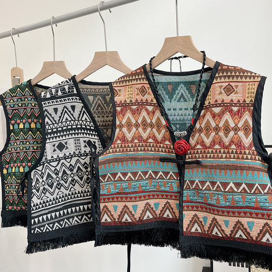 Hong Kong Style Shawl For Women New Spring Summer Ethnic Style