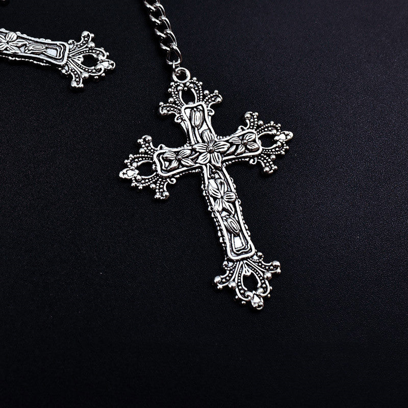 Gothic Nun Cross Waist Chain
