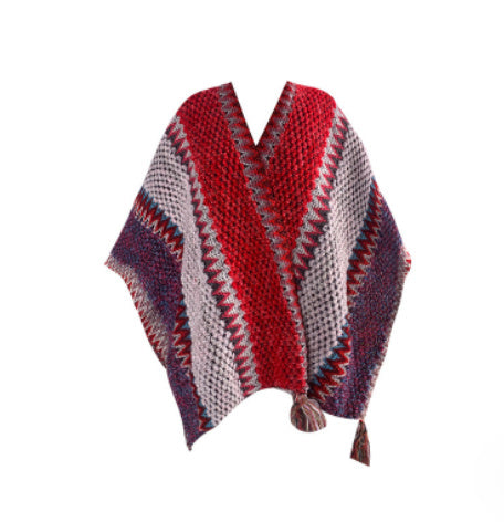 Ethnic Style Shawl Women's Outer Cloak
