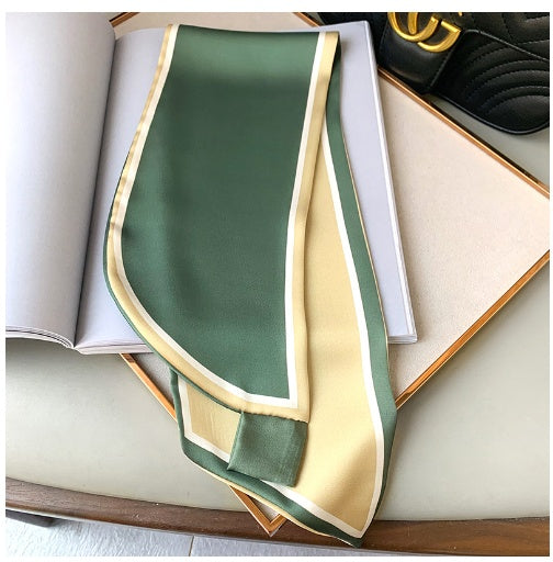 Simple Decorative Oil Painting Ear Scarf