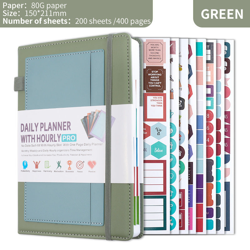 Notebook Self-filled No Date Strap