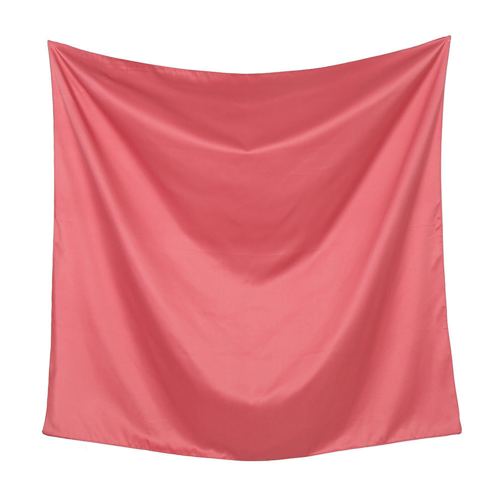 Malaysian Fashion Artificial Silk Subchromin Square Scarf Headcloth Women