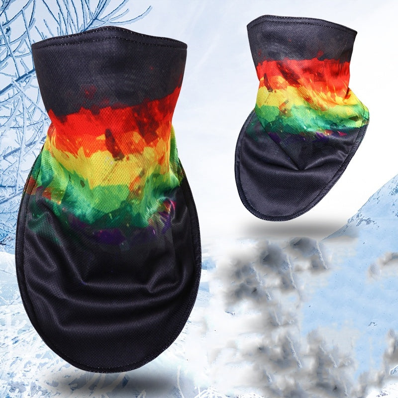 Ski Mask Men's And Women's Cycling Windproof Dust Insulating Face Towel