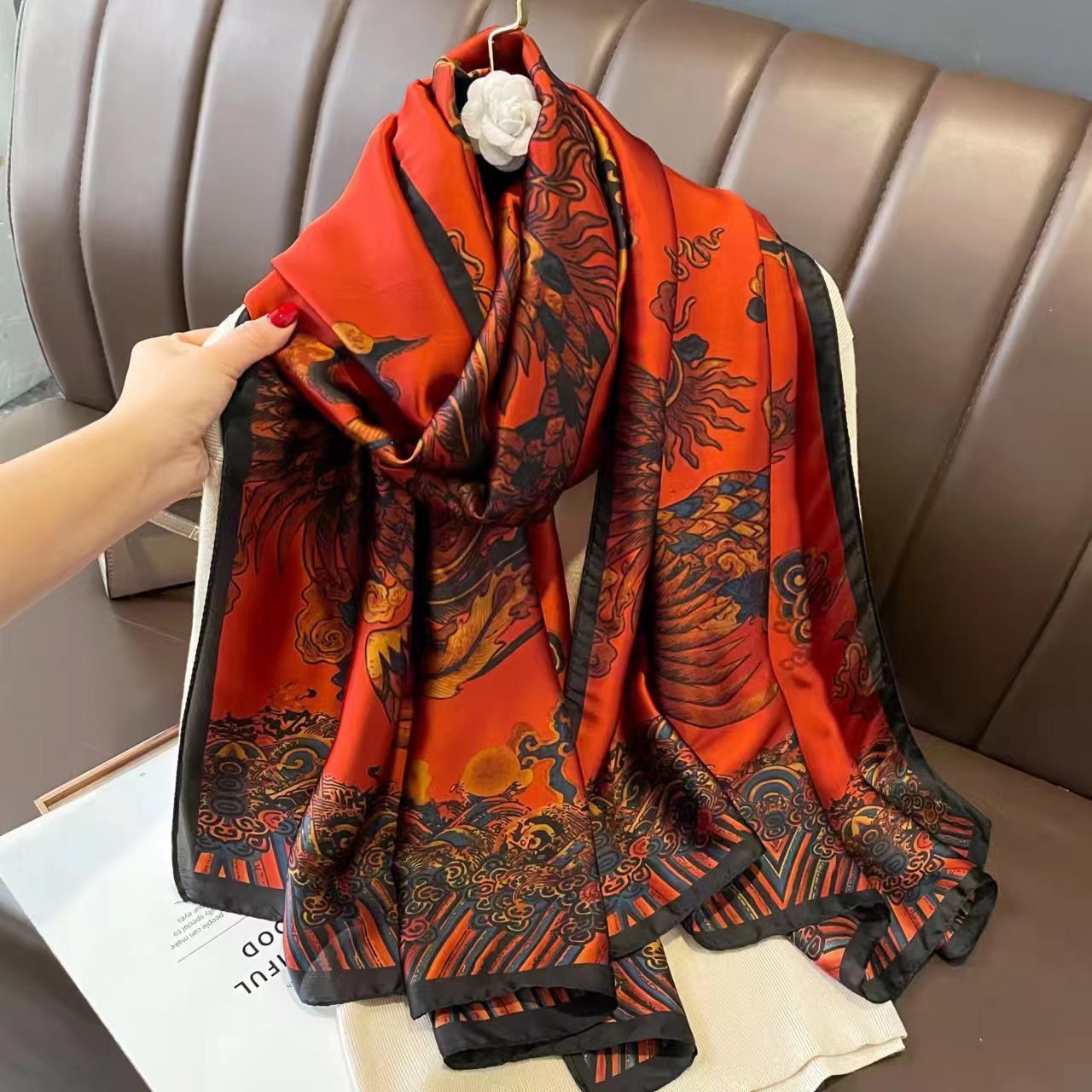 Women's Printed Scarf Summer Sun Protection