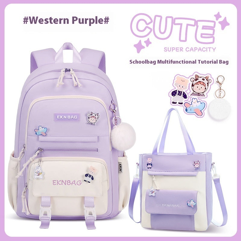 Student Children Schoolbag Girls Waterproof Backpack