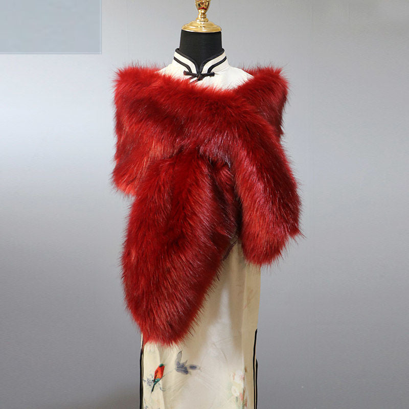 Autumn And Winter Scarf Thickened Warm Waistband