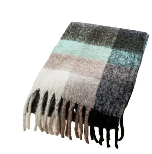 Warm Female Student Thickened Scarf