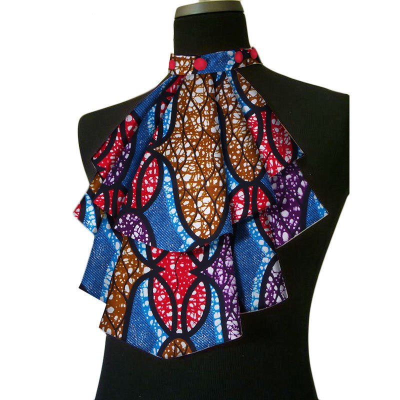 African ethnic style bow tie