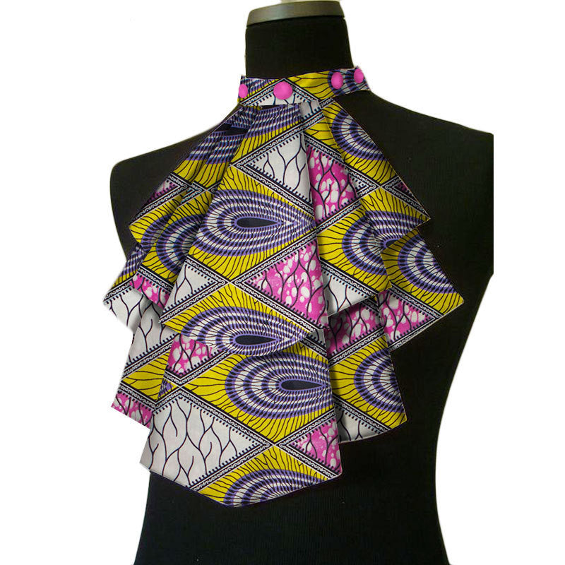 African ethnic style bow tie