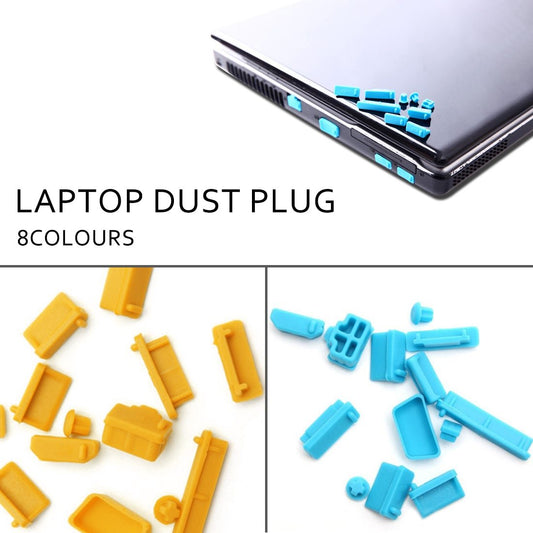 13Pcsset Silicone Anti Dust Plug For Laptop
